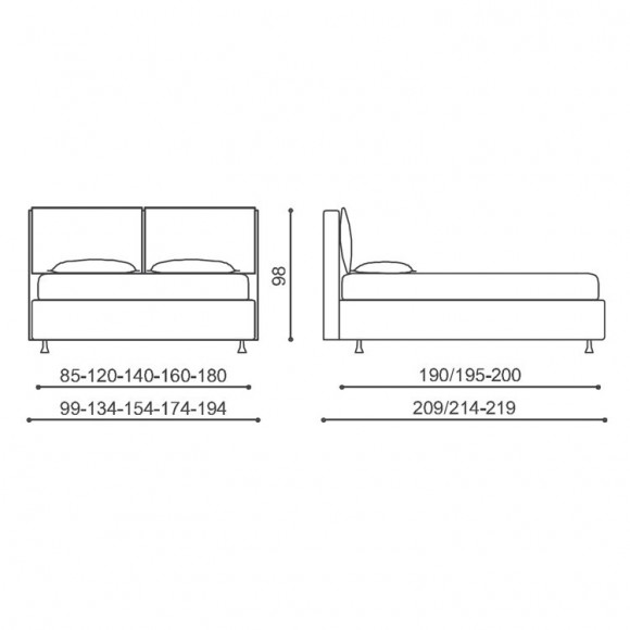 Кровать Figi Кровать Figi