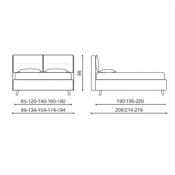 Кровать Filicudi Кровать Filicudi