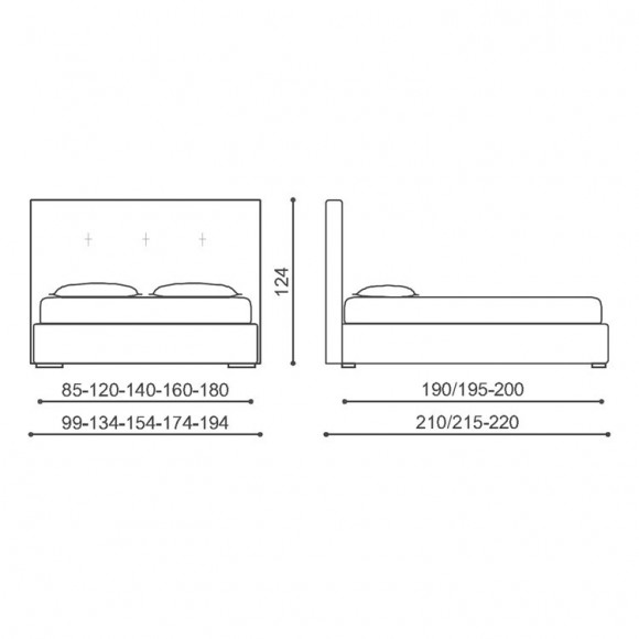 Кровать Lacheda