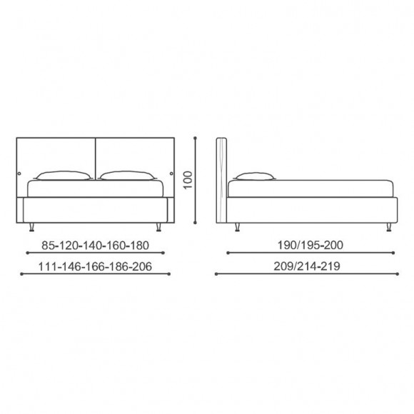 Кровать Lipari Кровать Lipari