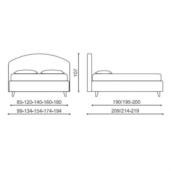 Кровать Ortigia Кровать Ortigia