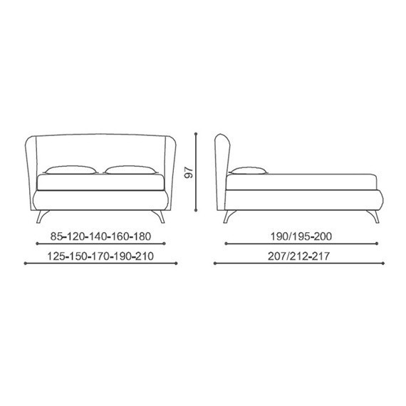 Кровать Tosca Кровать Tosca